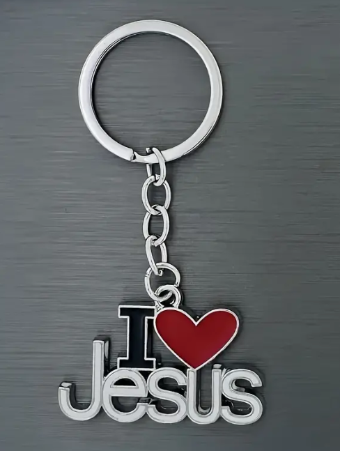 I love Jesus Keychain